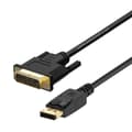 Miniatyrbild 2 av 3: Adapter DisplayPort till DVI Aisens A125-0366 Svart 2 m