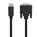 Miniatyrbild 1 av 3: Adapter DisplayPort till DVI Aisens A125-0366 Svart 2 m