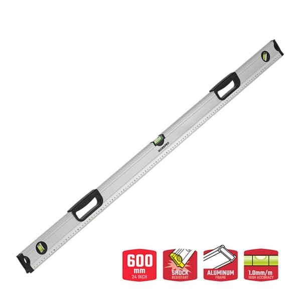 Vattenpass Workpro Aluminium 60 cm