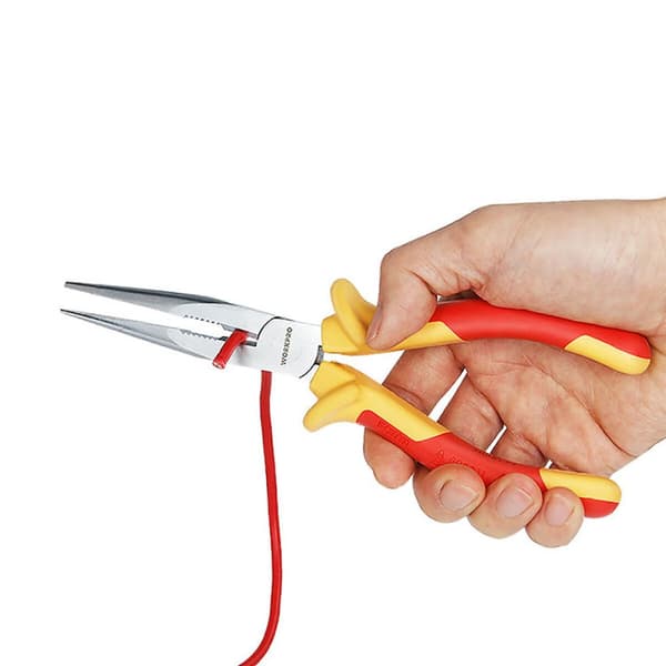 Nålspetstång Workpro 6" 15 cm
