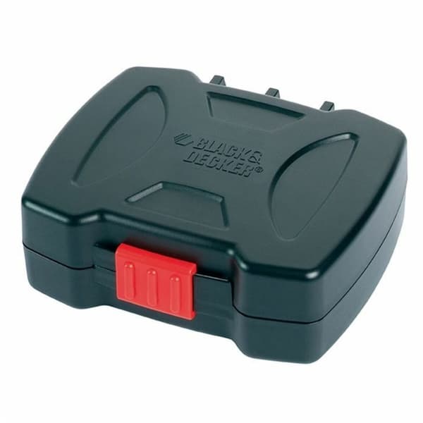 Set med spikar och skruvmejsel Black & Decker A7175-XJ