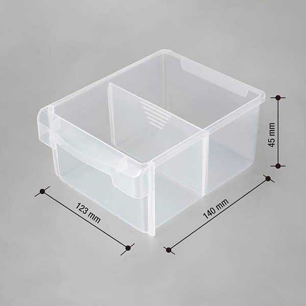 Flerfunktionslådor Workpro Transparent 4 lådor Stapelbara