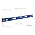 Miniatyrbillede 7 af 7: Bobbelniveau Workpro Aluminium 60 cm Magnetisk