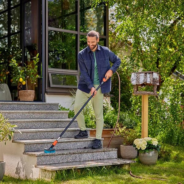 Rengöringsborste Gardena Flex 18814-20 Cleansystem Hård Triangulär