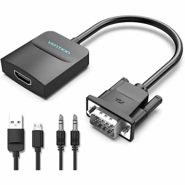 VGA til HDMI-adapter Vention ACNBD