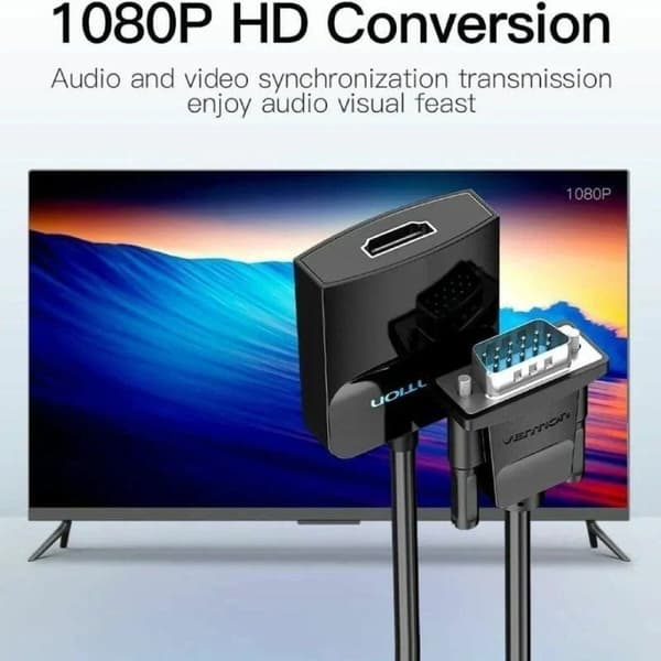 VGA til HDMI-adapter Vention ACNBF