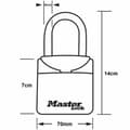 Pikkukuva 2 / 2: Yhdistelmäriippulukko Master Lock 5406EURD