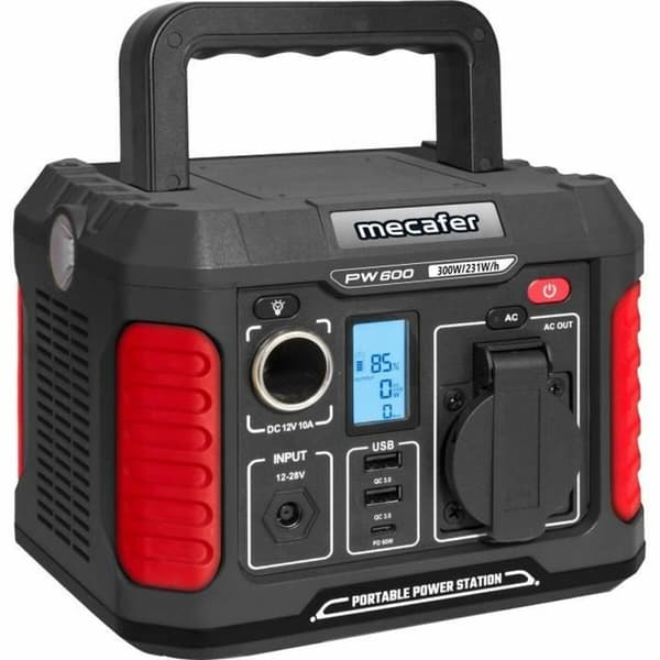 Bærbart kraftværk MECAFER PW600 600 W