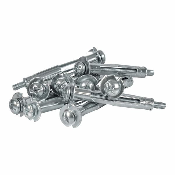 Seinätapit ja ruuvit Rapid 5001548 Ø 8 x 46 mm M4 x 58 mm Metalli Laajennus 10 osaa