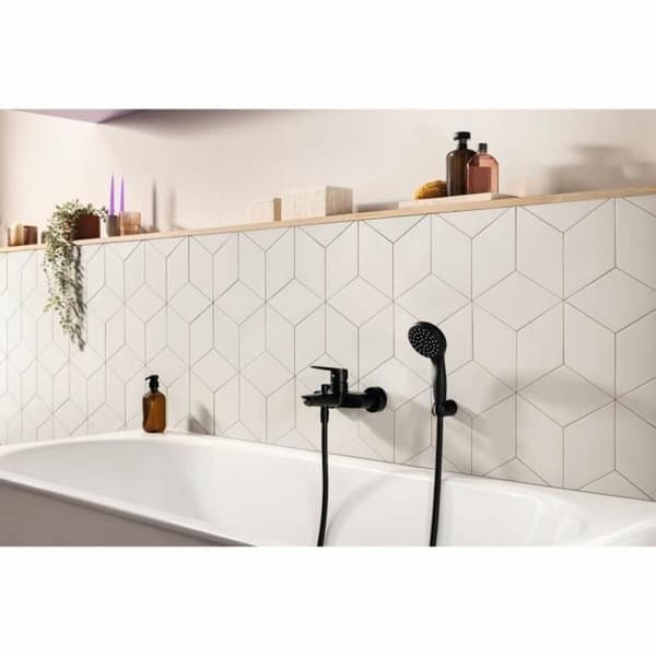 Hane med blandingsbatteri Grohe Metal Kobber