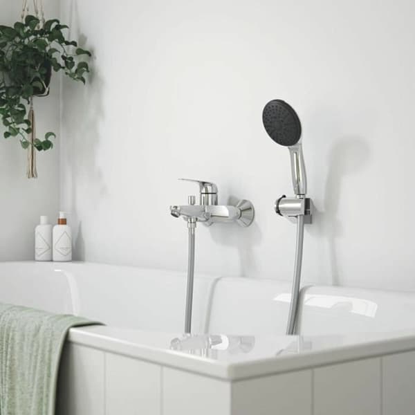 Hane med blandingsbatteri Grohe Metal