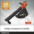 Pikkukuva 3 / 6: Puhallin Powerplus Powdpg75270 40 V