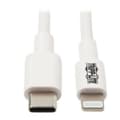 Miniatyrbillede 1 af 2: USB-C til Lightning-kabel Eaton M102-003-WH Hvid 90 cm