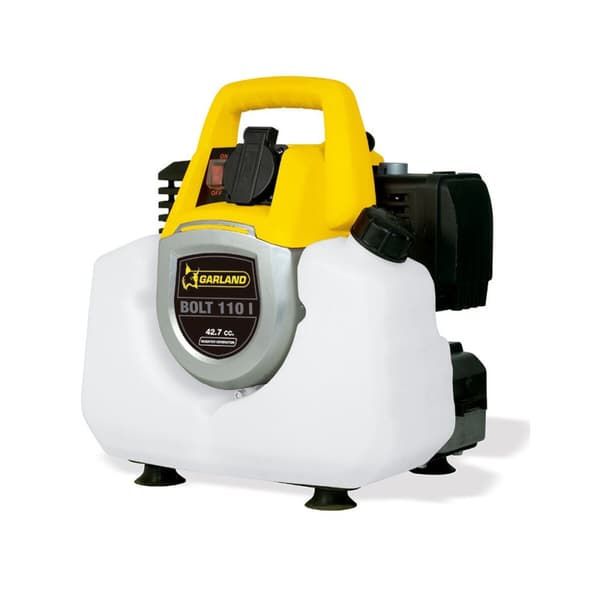 Generator Garland inverter 42,7cc Svart, Vit, Gul