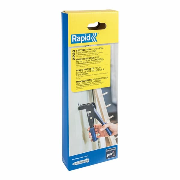 Sijoitusväline kipsille, kipsilevylle ja onteloille Rapid XP20 5001537