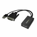 Miniatyrbild 1 av 4: Adapter DisplayPort till DVI Startech DVI2DP2              Svart