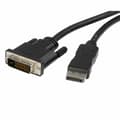 Miniatyrbild 2 av 3: Adapter DisplayPort till DVI Startech DP2DVIMM6            (1,8 m) Svart 1.8 m