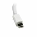 Miniatyrbild 3 av 3: Mini-DisplayPort till VGA-adapter Startech MDP2VGAW Vit Svart 0,12 m