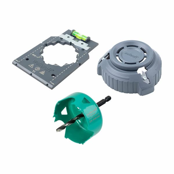 Installationssats Wolfcraft 5897000 Kopplingsdosa