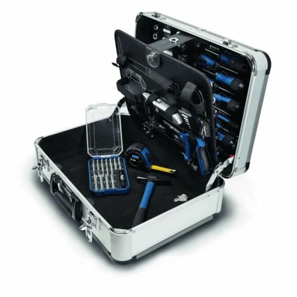 Verktygslåda Scheppach TB150 101 Delar Metall Aluminium