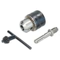 Miniatyrbild 1 av 4: Borrchuck med nyckel Ferrestock 1,5 - 13 mm Metall 1/2"