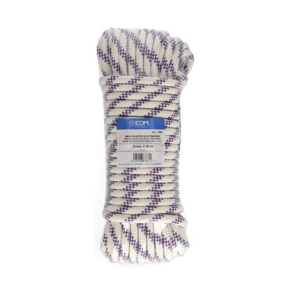Flätat rep EDM 87862 Polyester 20 m
