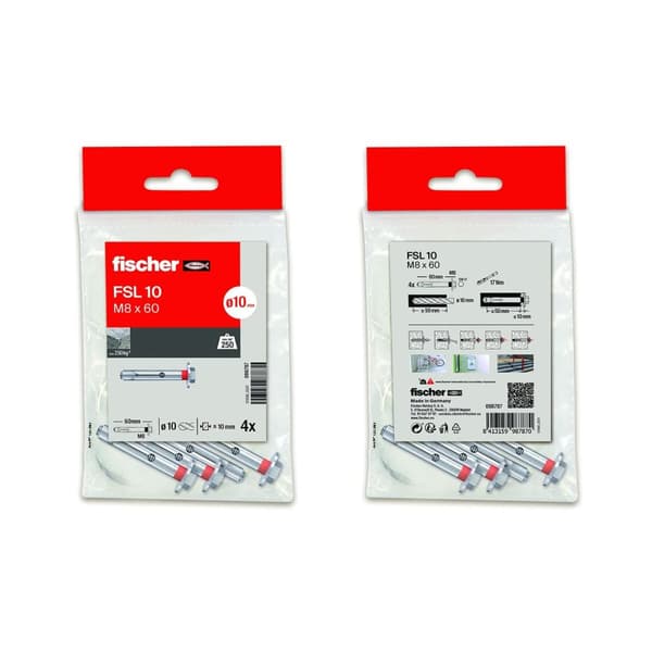 Dobbar Fischer 8 x 60 mm