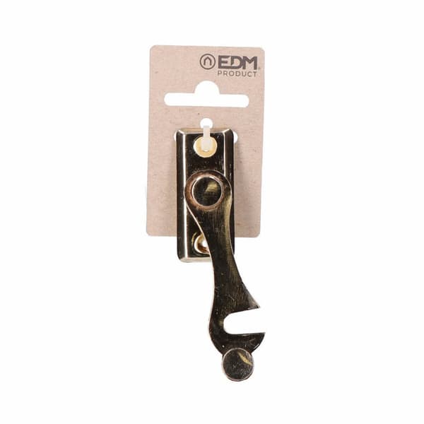 Dörrspärr EDM 85066 Mässing H-formad Höger 8 cm