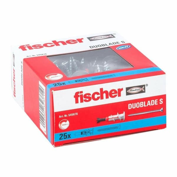 Pluggar och skruv Fischer 44 mm (25 antal)