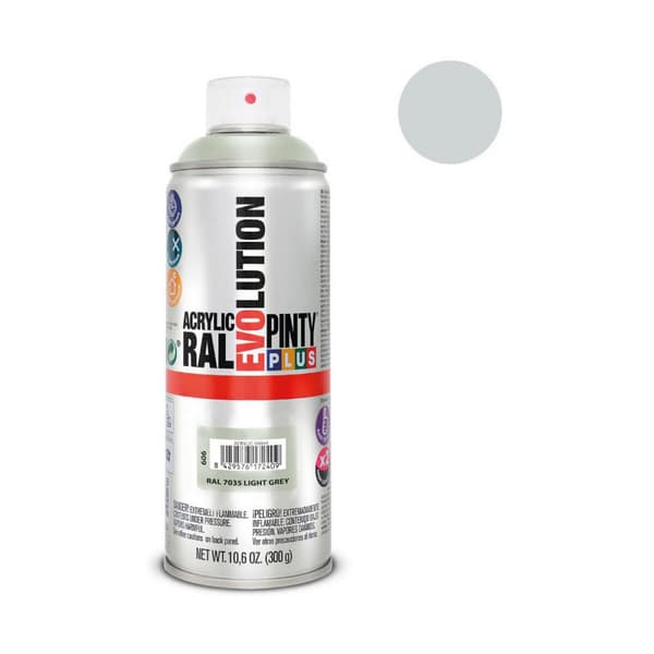 Sprejfärg Pintyplus Evolution RAL 7035 400 ml Ljusgrå