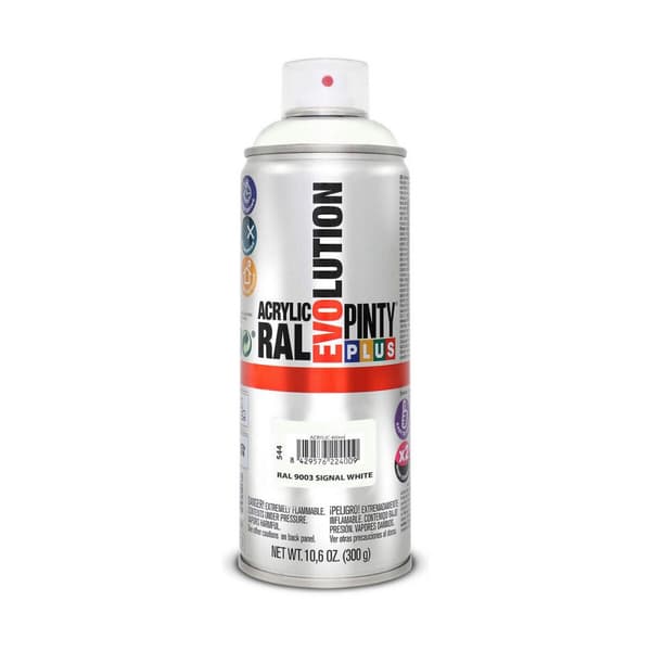 Sprejfärg Pintyplus Evolution RAL 9003 400 ml Signal White