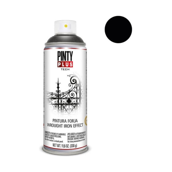 Sprejfärg Pintyplus Tech FJ104 Smide 400 ml Svart