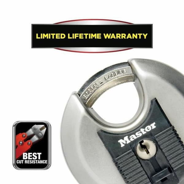 Hänglås med nyckel Master Lock M40EURT (2 antal)