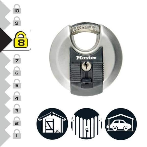 Hänglås med nyckel Master Lock M40EURT (2 antal)