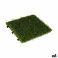 Miniatyrbild 1 av 2: Interlocking golvplattor Ibergarden G004 Grön Plast 30 x 3,5 x 30 cm Gräs (6 antal)