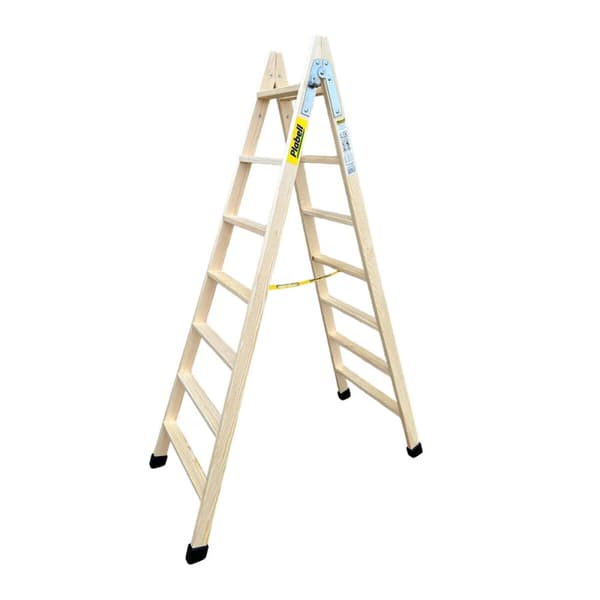 Hopfällbar stege Plabell BLD-7 Trä 190 cm