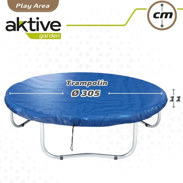 Skyddspresenning Aktive Elastisk säng Blå Ø 305 cm (6 antal)