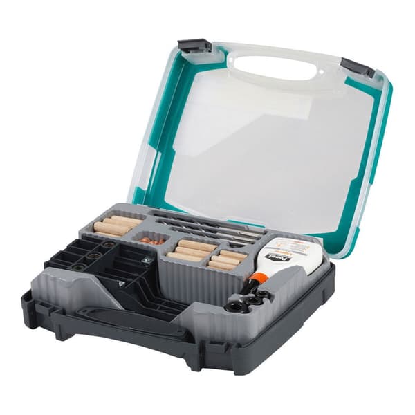Wood assembly kit Wolfcraft 4645000 Universal 79 Delar