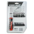 Miniatyrbild 4 av 4: Bit set with screwdriver Black & Decker BDHT0-62130 29 Delar
