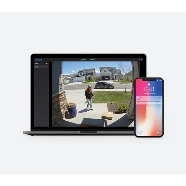 Smart interntelefon med video Reolink Wideo Dzwonek WIFI (24 V)