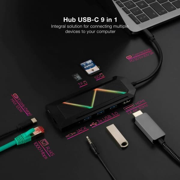 Adapter Display Port till HDMI/VGA NANOCABLE 10.16.0901