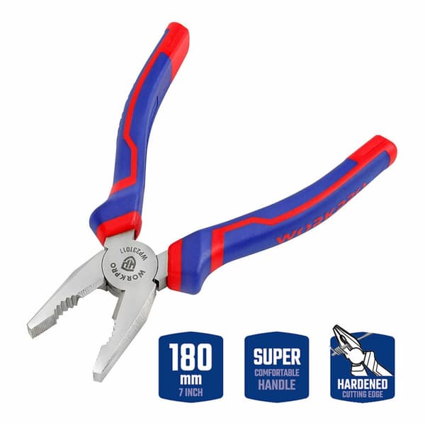 Universaltång Workpro 7" 18 cm