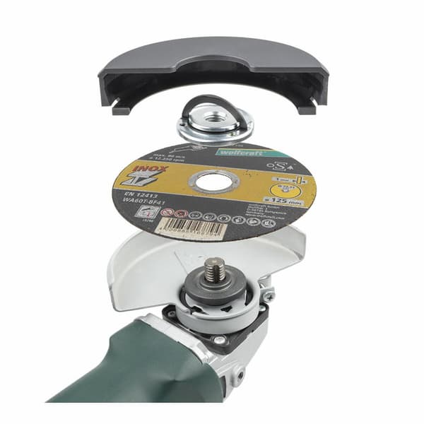 Snabbfäste mutter för vinkelslip Wolfcraft 2463000 Ø 45 mm M14