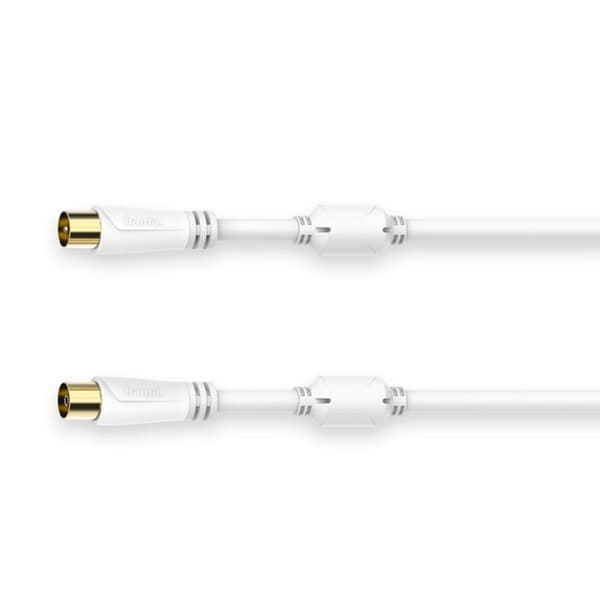 Antennkabel Hama 00205246 Vit 1,5 m