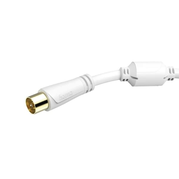 Antennkabel Hama 00205246 Vit 1,5 m