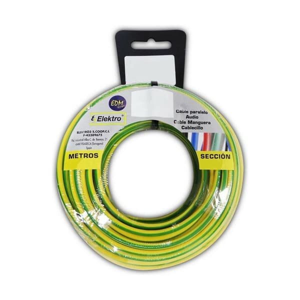Kabel EDM 28468 To-farvet 2,5 mm 20 m