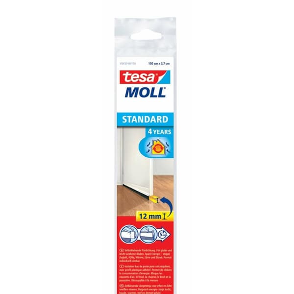 Tætningsliste TESA 37 mm x 1 m Hvid