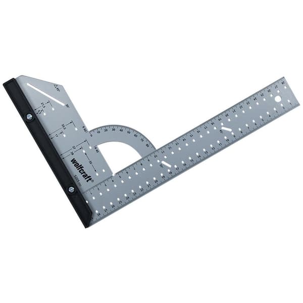 Vinkelmåler Wolfcraft 5206000 Stål (280 x 500 mm)