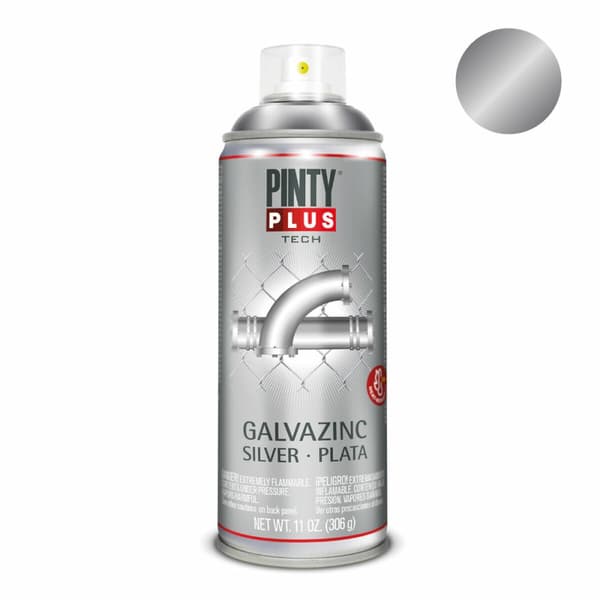 Spraymaling Pintyplus Tech Galvazinc Sølvfarvet