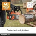Miniatyrbillede 2 af 6: Batteri motorsav Powerplus 35 cm